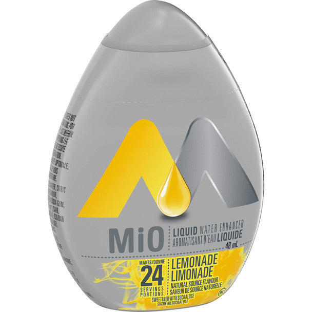 MIO Liquid Water Enhancer - Lemonade, 12ct, 48ml Each .