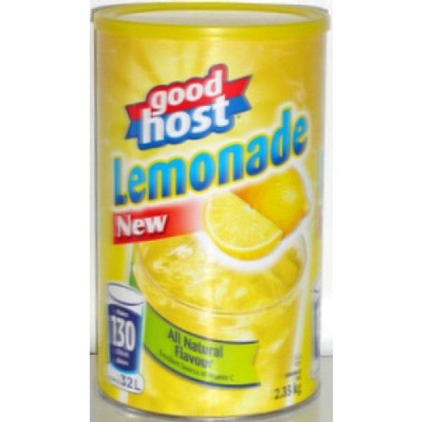 Good Host Lemonade, All Natural Flavour, 2.35kg/5.2 lbs. .