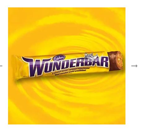 Cadbury Wunderbar Chocolate Bars, 24ct