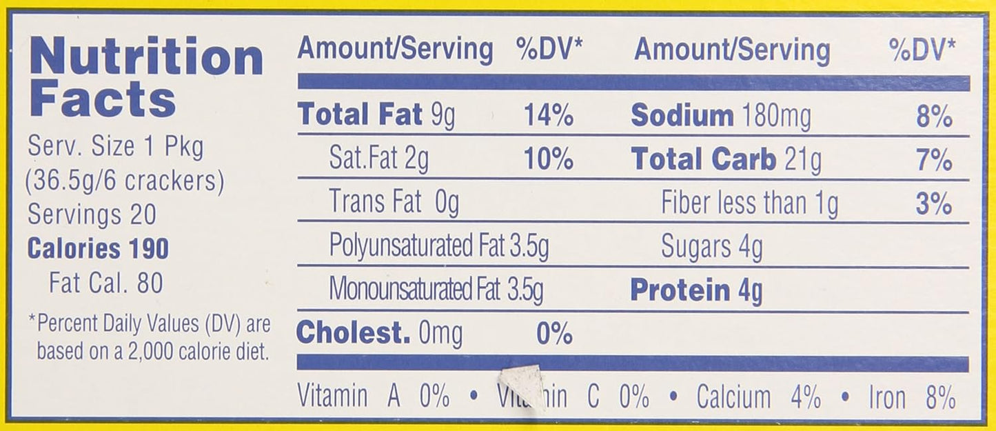 Lance Toasty Peanut Butter Sandwich Crackers (1.29 oz., 40 ct.)