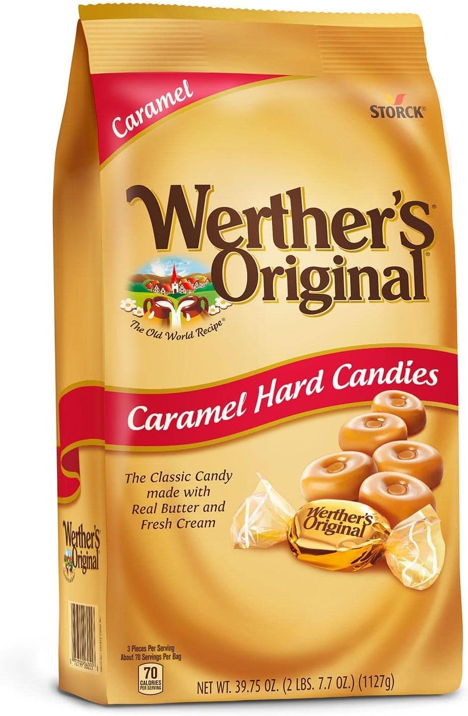 Werther's Original Caramel Hard Candies 39.75oz Bag