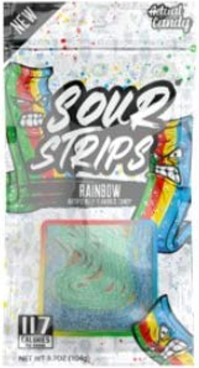 Sour Strips Rainbow (Pack of 3)