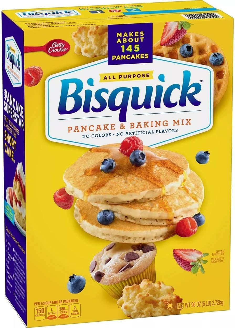 Bisquick Pancake & Baking Mix, 96 oz