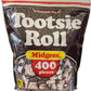 Tootsie Roll Midgees Peanut Free 400 pieces, 1.22 Kg