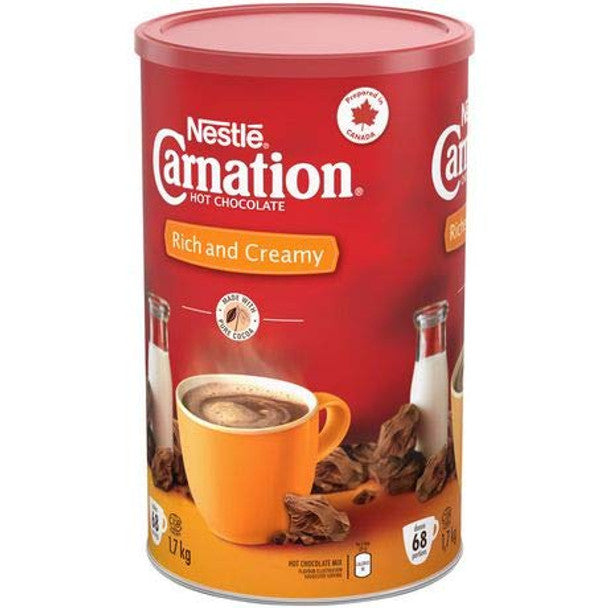 Nestle Carnation Rich and Creamy Hot Chocolate Mix, 1.7kg / 60 oz .