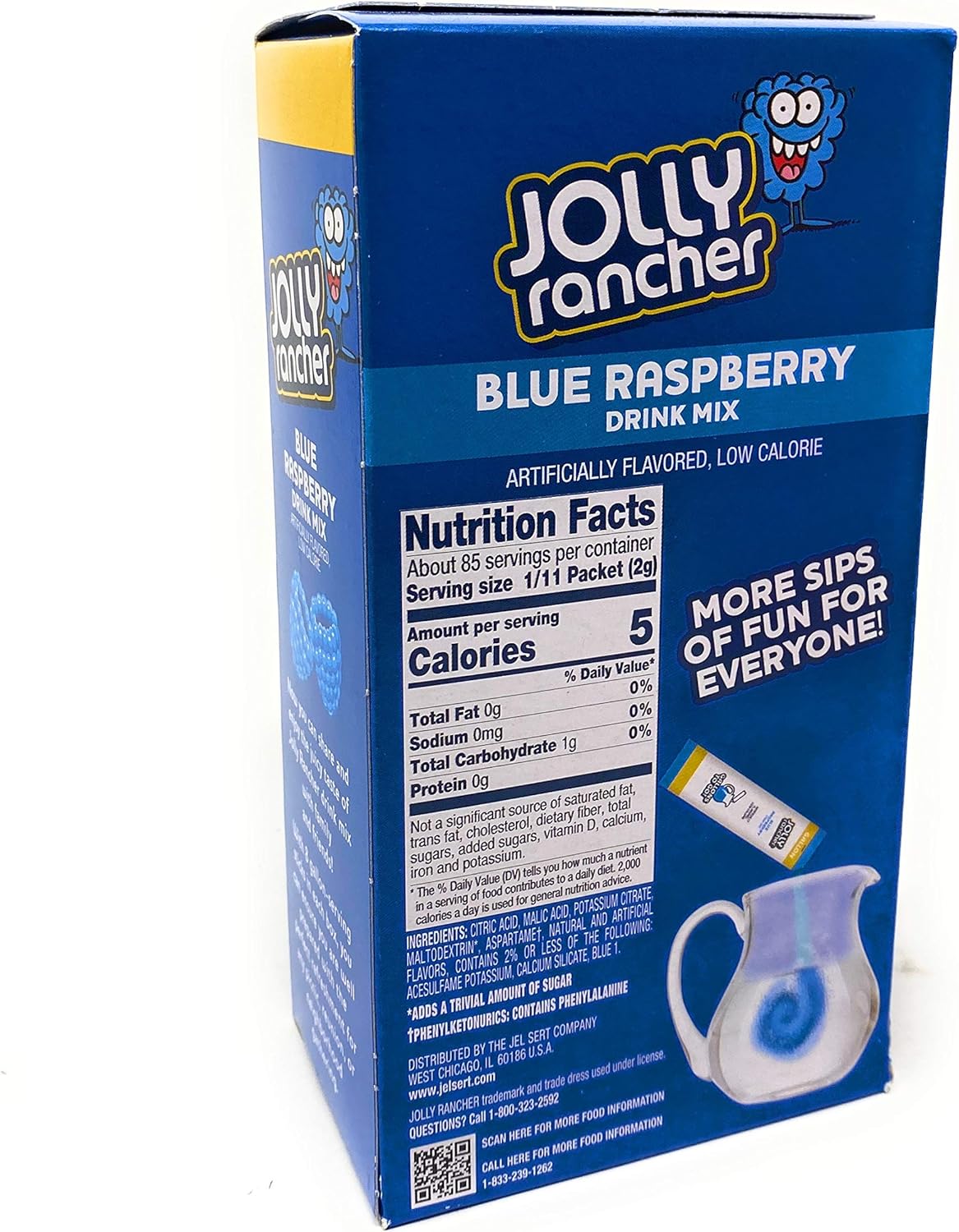 Jolly Rancher Blue Raspberry Drink Mix