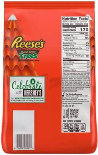 REESE'S Holiday Peanut Butter Trees (39.8 oz., 65 ct.)