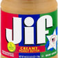 Jif Creamy Peanut Butter, 40 oz