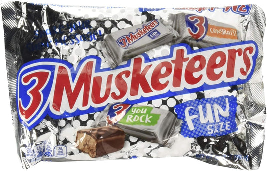 3 Musketeers Fun Size Bars 10.48 oz Bag (2 pack)