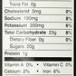 Tim Hortons Can of Hot Chocolate - 500g/17.6oz Nutrition Facts