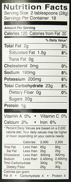 Tim Hortons Can of Hot Chocolate 500g/17.6oz .
