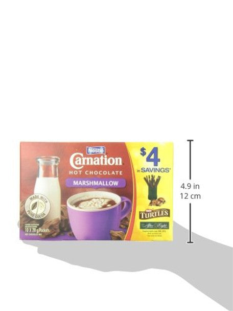 Nestle CARNATION Hot Chocolate Marshmallow (10 x 28g/1oz) {Canadian}