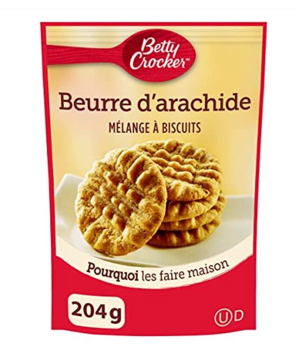 Order Betty Crocker Peanut Butter Cookie Mix - 204g/7.2oz