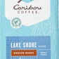 Caribou Coffee Bags, Lakeshore Ground, 12 ounce bag