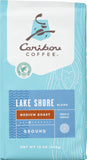 Caribou Coffee Bags, Lakeshore Ground, 12 ounce bag