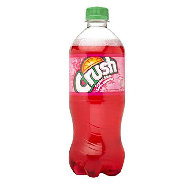 Crush Cream Soda, 591ml/ 20oz., bottle .