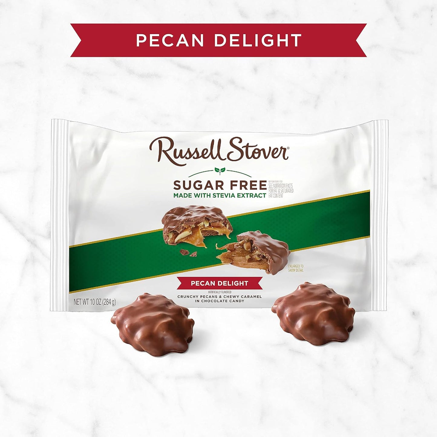 Russell Stover Sugar Free Pecan Delight, 284 g