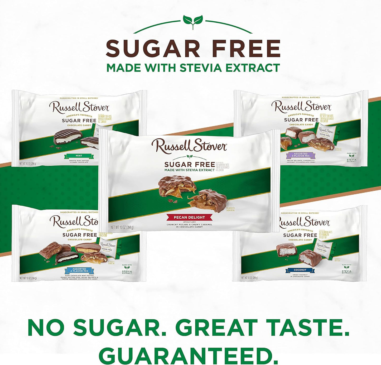 Russell Stover Sugar Free Pecan Delight, 284 g