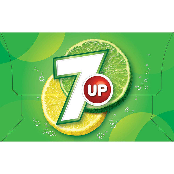 7UP Cans Natural Lemon-Lime Taste 355mL/12fl. oz 12 Pack