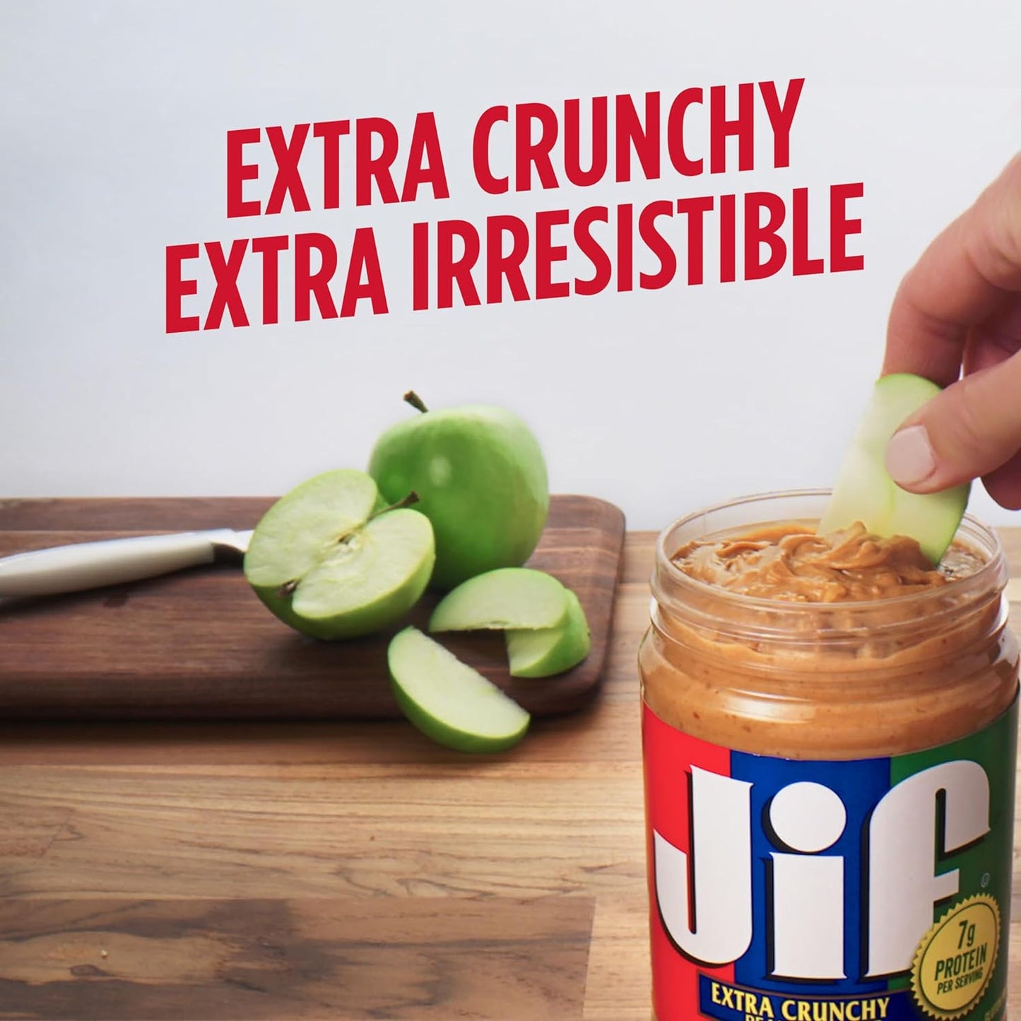 JIF Extra Crunchy Peanut Butter 40 oz Jar by JIF