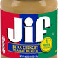 JIF Extra Crunchy Peanut Butter 40 oz Jar by JIF