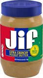 JIF Extra Crunchy Peanut Butter 40 oz Jar by JIF