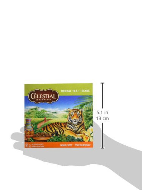 Celestial Seasonings Bengal Spice Herbal Tea (40 Tea Bags) Pack Size
