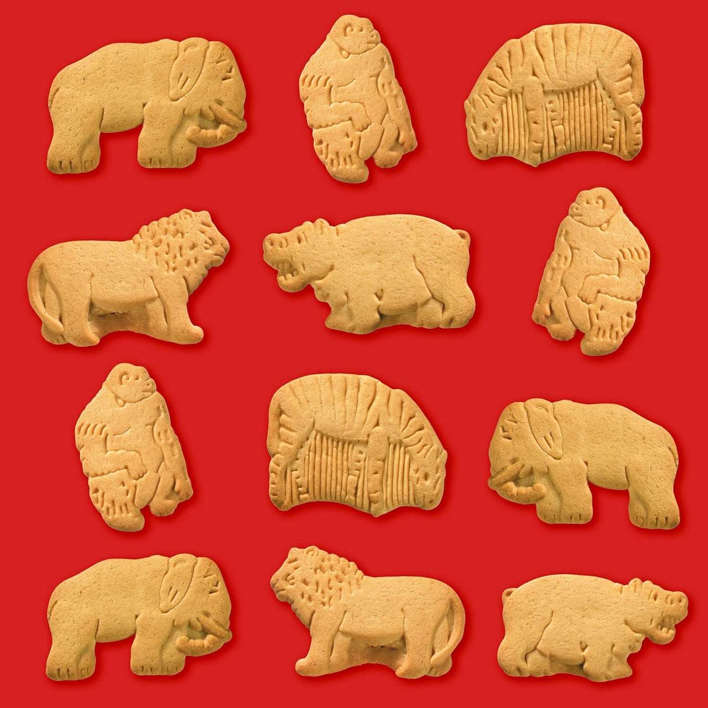 Barnum's Original Animal Crackers, 12-1 oz Snack Packs