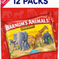 Barnum's Original Animal Crackers, 12-1 oz Snack Packs