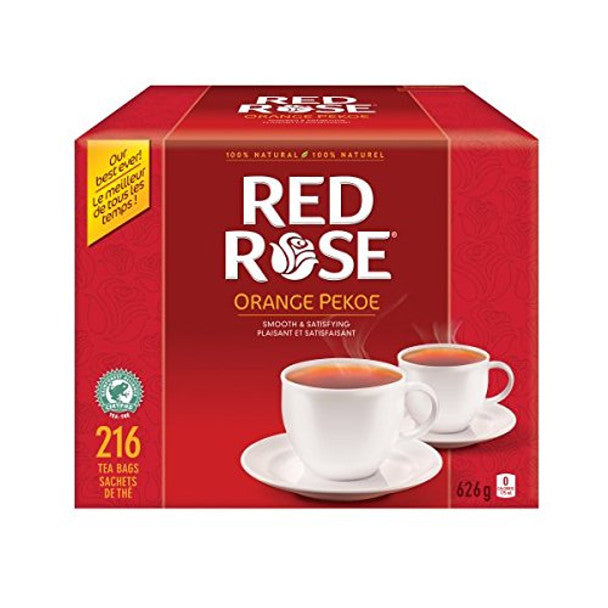 Red Rose Orange Pekoe Tea - 216ct/626g .