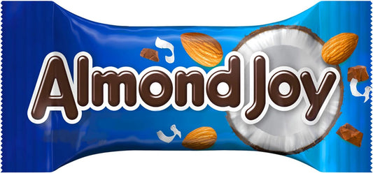 Almond Joy, Coconut and Almond Milk Chocolate Snack Size Candy, 15 oz, Pantry Pack (25 Pieces)