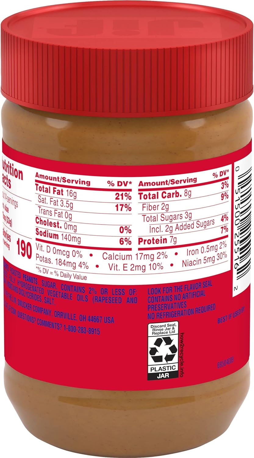 JIF Creamy Peanut Butter 16 oz