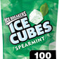 ICE BREAKERS ICE CUBES Sugar Free Gum (Spearmint, 8.11 Ounce)