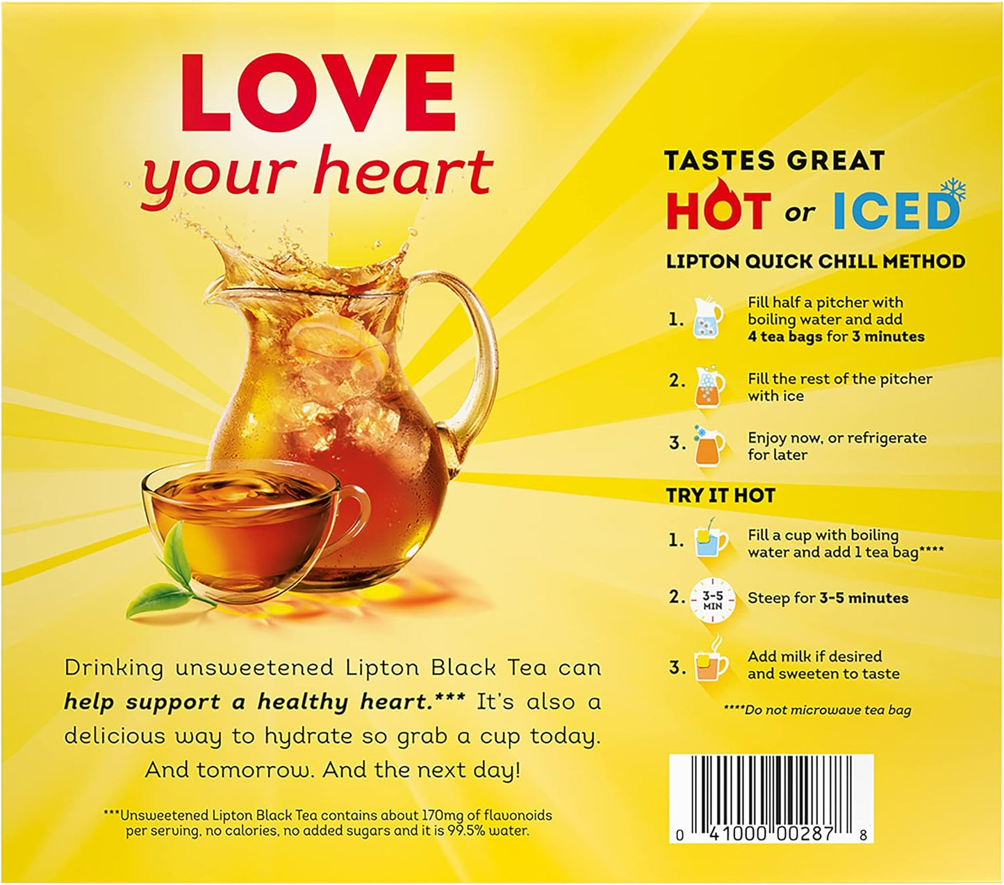 Lipton Tea Bags, 100 Tea bags