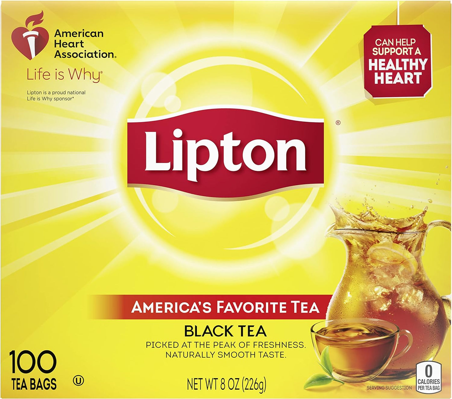 Lipton Tea Bags, 100 Tea bags