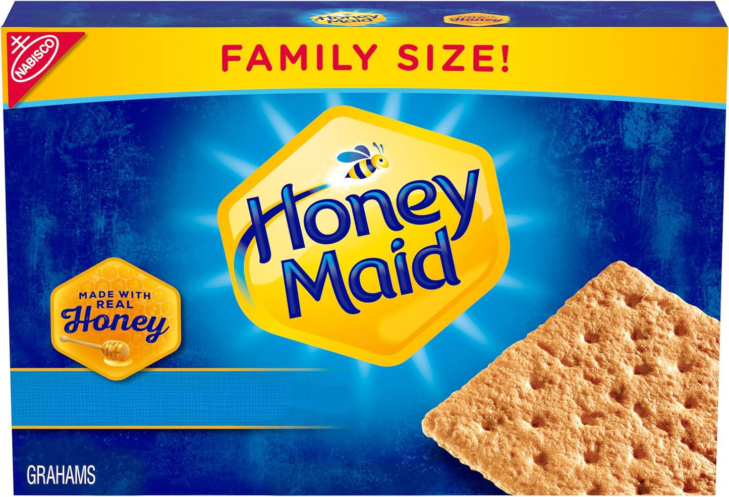 Honey Maid Honey Graham Crackers, Family Size, 25.6 oz