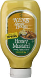 Ken's Steak House Squeezable Honey Mustard 24 fl oz Bottle