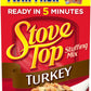 Stove Top Stuffing Mix, Turkey, Twin Pack, 12 Ounce