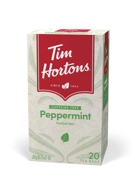 Tim Hortons Peppermint Tea Bags, 20ct, 40g | 1.4oz .
