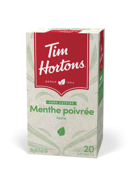 Tim Hortons Peppermint Tea Bags, 20ct, 40g | 1.4oz .