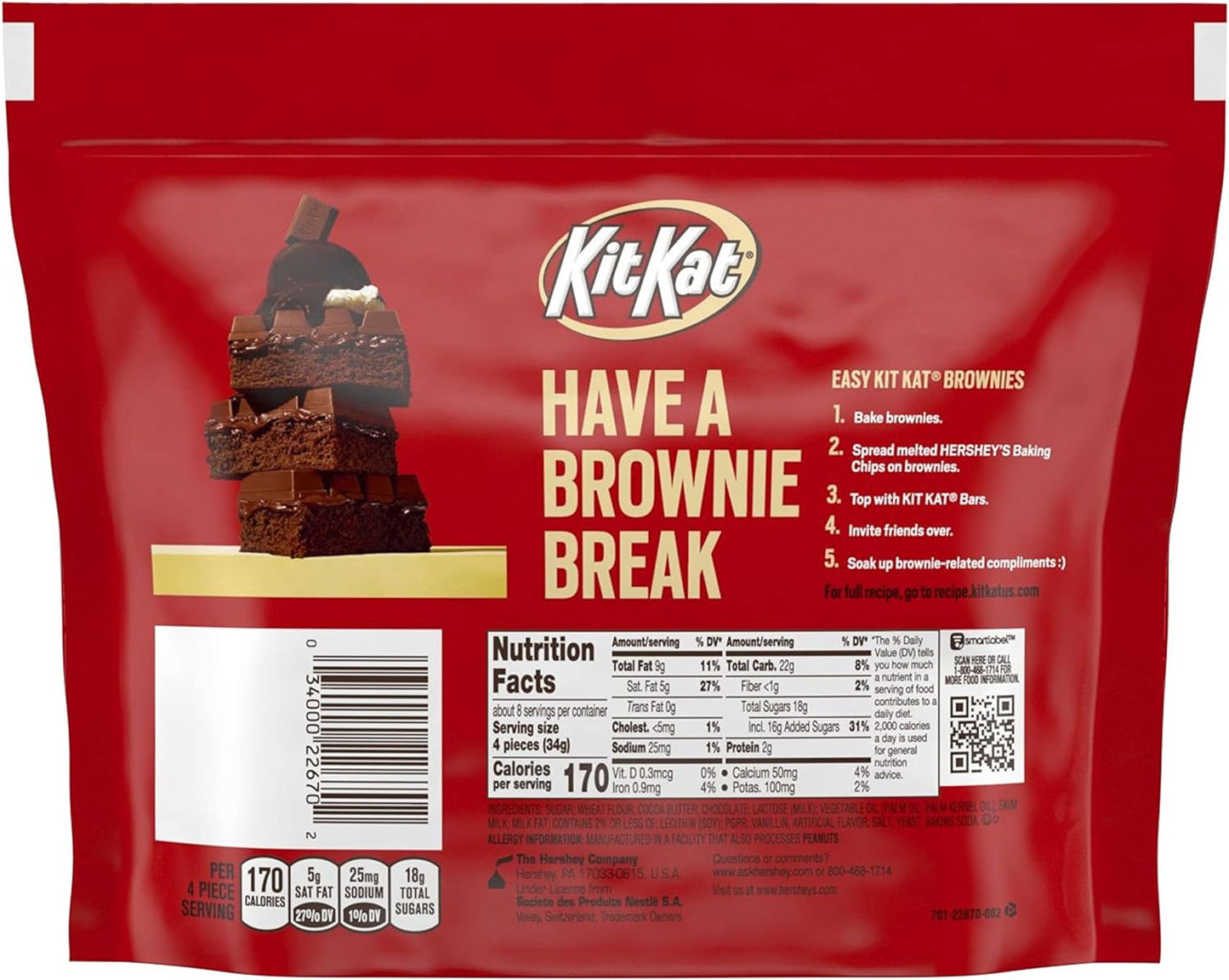 Kit Kat Miniatures - 10.1oz