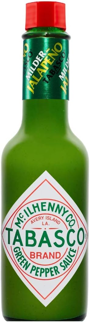 Tabasco Milder Green Pepper Sauce, 5 Ounce