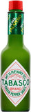 Tabasco Milder Green Pepper Sauce, 5 Ounce