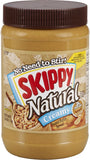 Skippy Peanut Butter, Natural Creamy, 40 Ounce