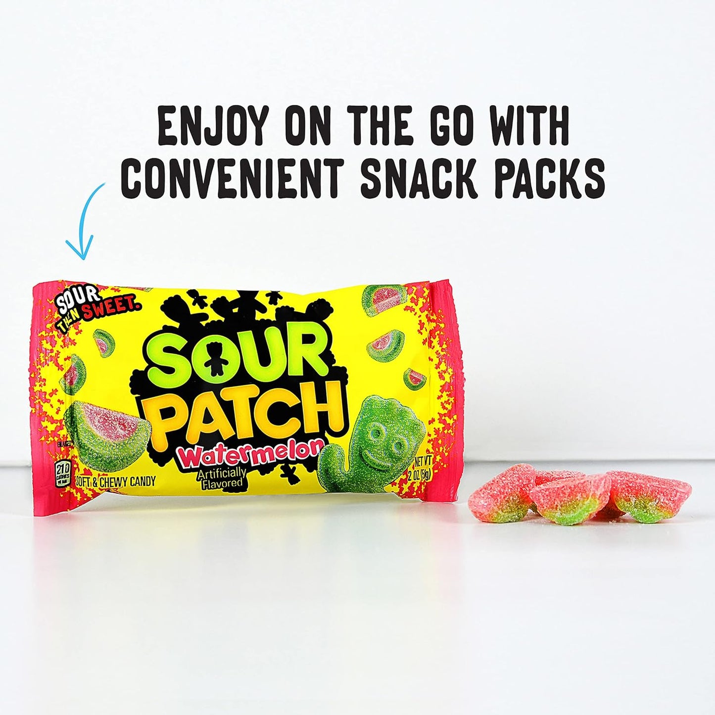 Sour Patch Kids Candy (Watermelon, 2-Ounce Bag, Pack of 24)