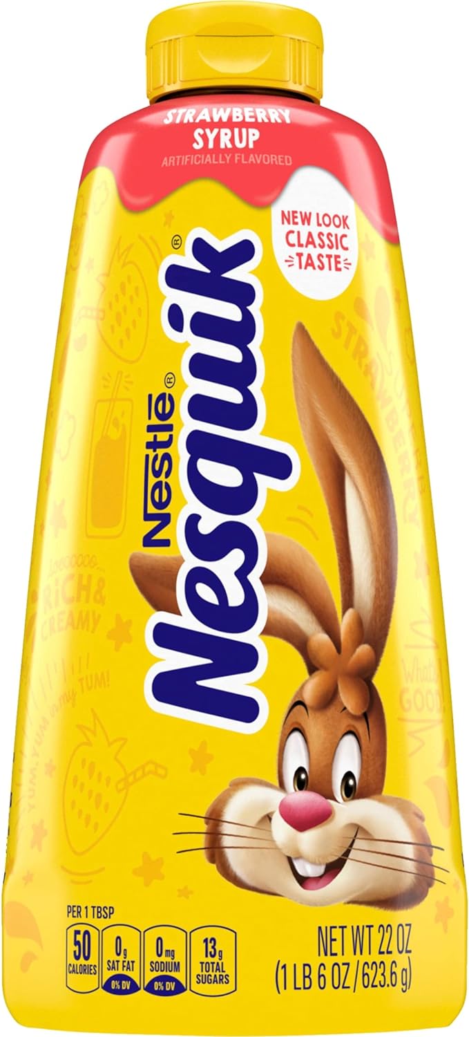 Nestle Nesquik Strawberry Syrup 22 oz