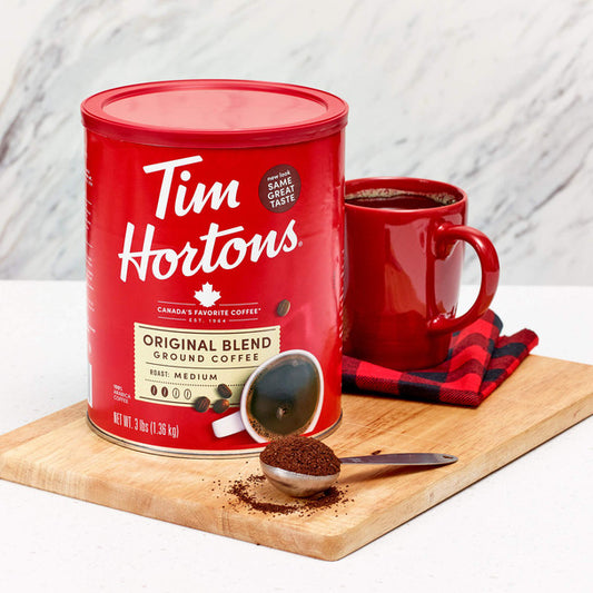 Tim Hortons Original Blend, Medium Roast Coffee, 100% Arabica, 1.36kg/3 lbs. .