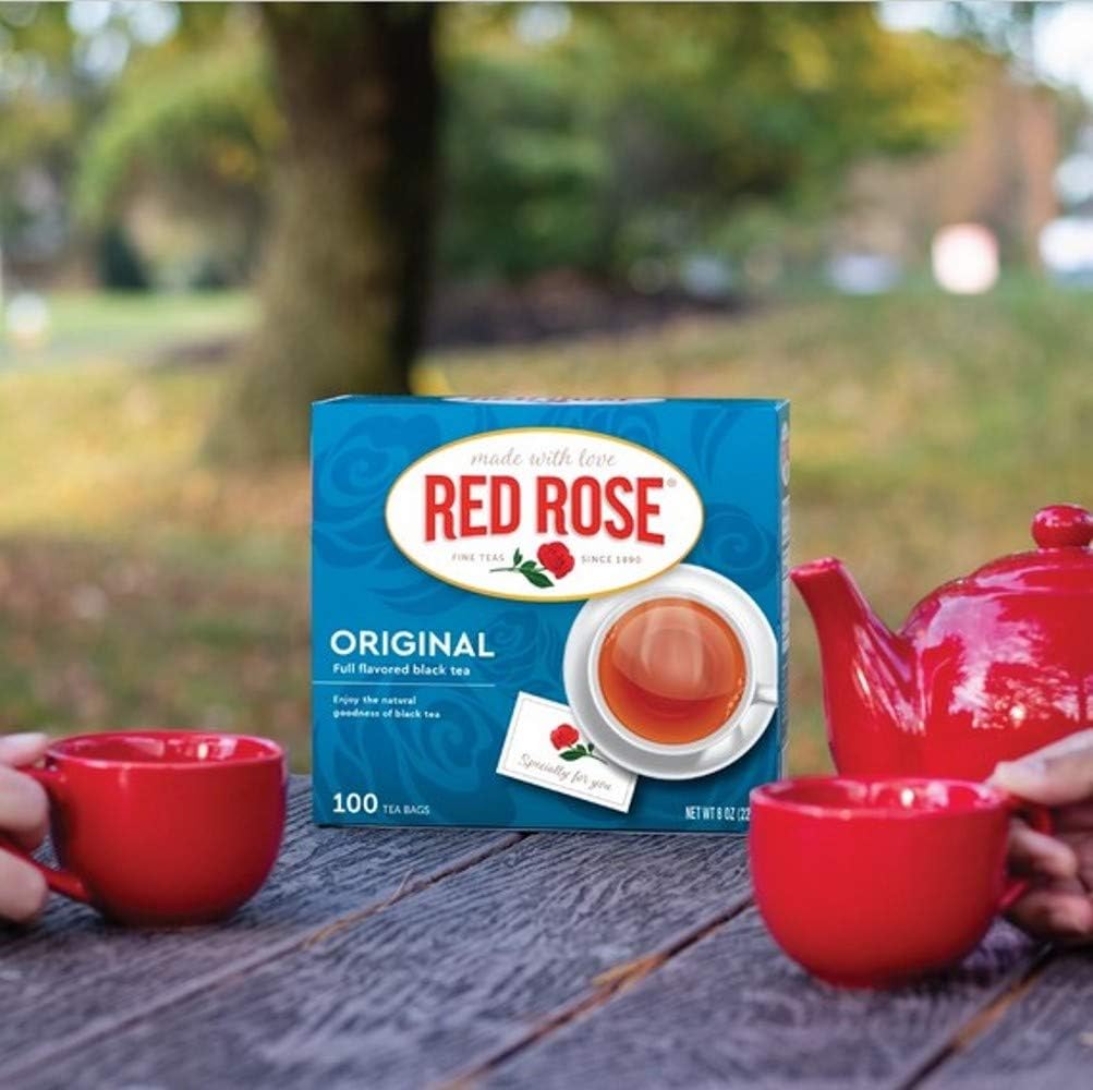 Red RoseTea Bags, 100-Count