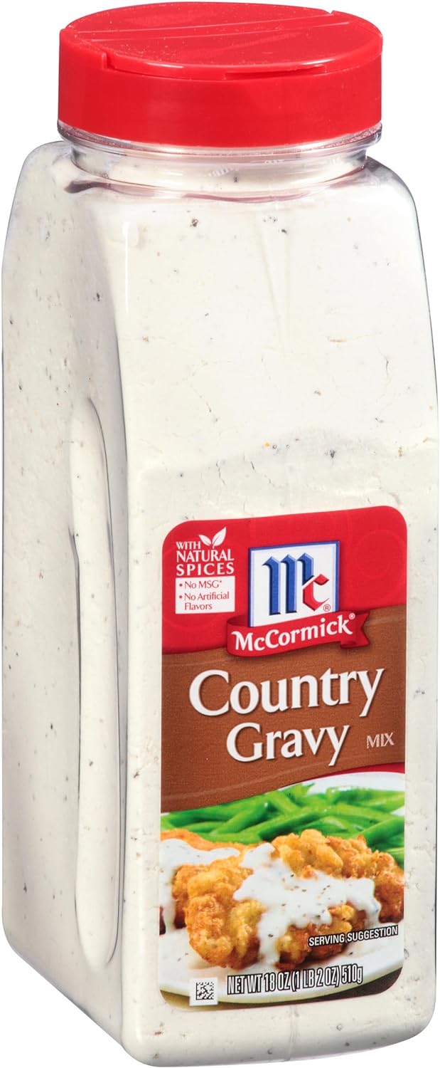 McCormick Country Gravy Mix, 18 oz Gravies