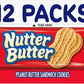 Nabisco Nutter Butter Cookies, Pack of 12